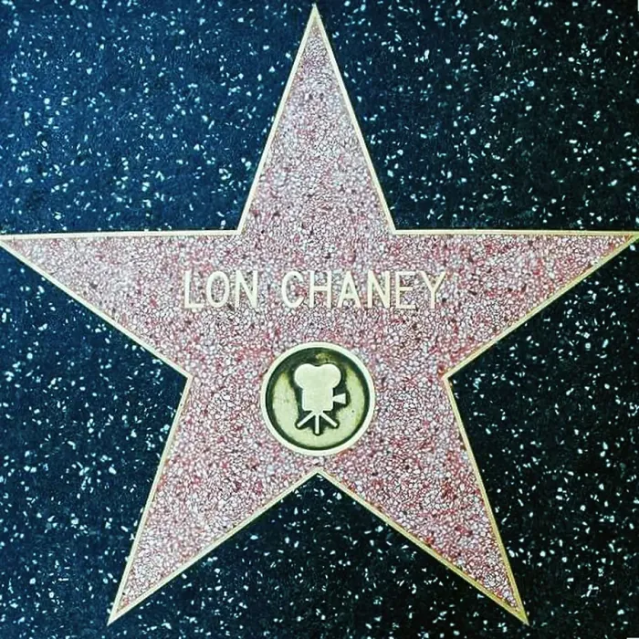 Framed Print : Lon Chaney Hollywood Walk of Fame Archive