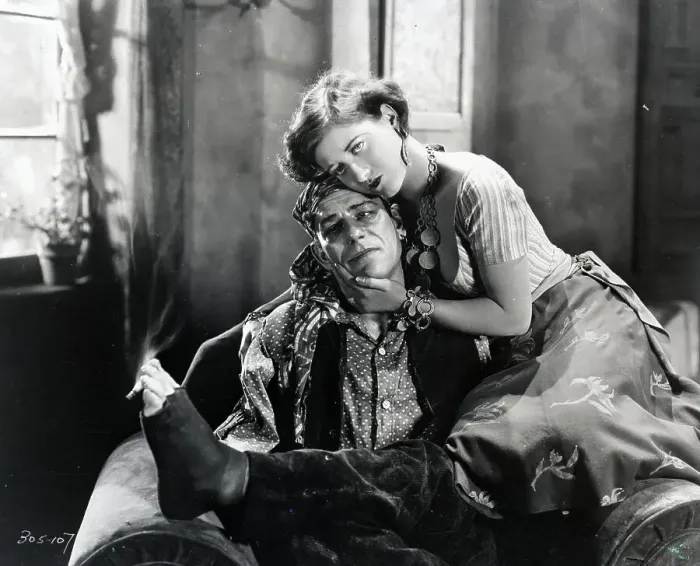 Framed Print : Lon Chaney And Joan Crawford In Film