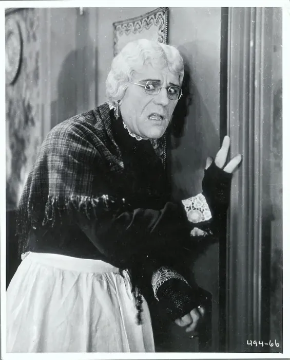 Framed Print : Lon Chaney Wearing Feminine Clothes in Movie Scene Framed Print : Lon Chaney Wearing Feminine Clothes in Movie Scene