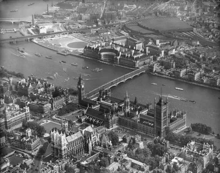 Framed Print : London From The Air Framed Print : London From The Air