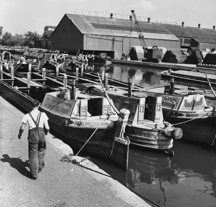 Framed Print : London Barges Framed Print : London Barges