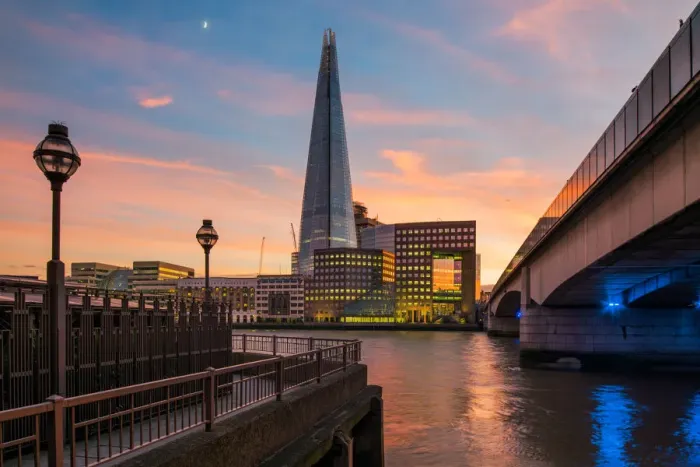 Framed Print : London Bridge Sunset Framed Print : London Bridge Sunset