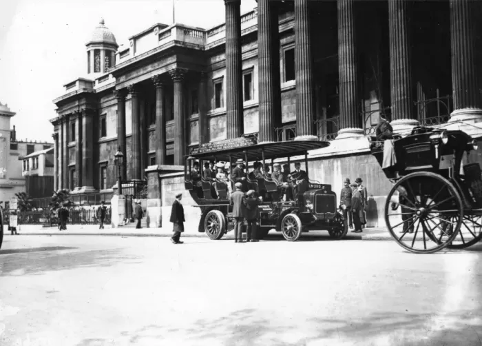 Framed Print : London Charabanc