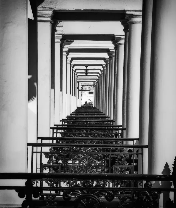 Framed Print : London Columns Framed Print : London Columns