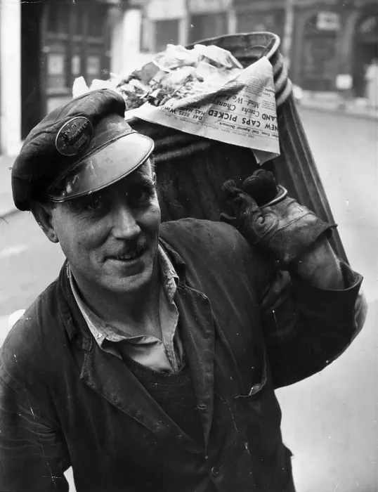 Framed Print : London Dustman