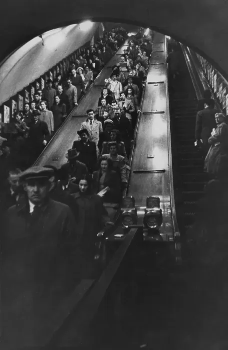 Framed Print : London Escalator