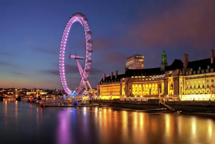 Framed Print : London Eye