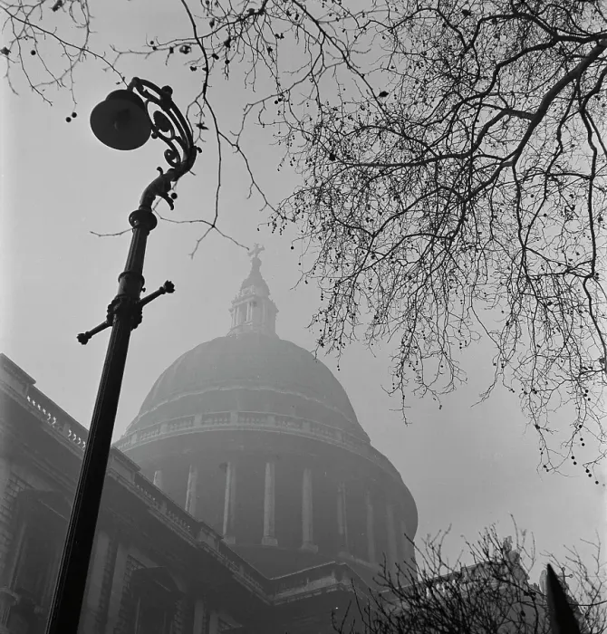 Framed Print : London Fog Framed Print : London Fog