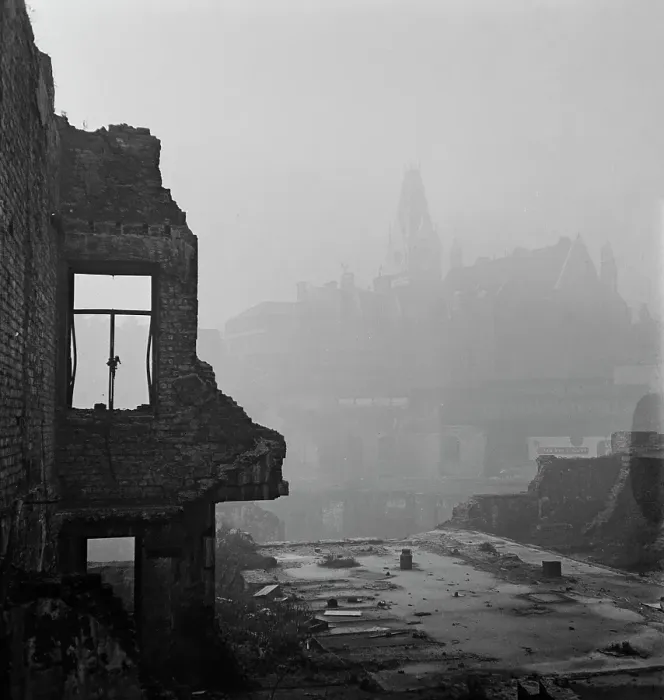 Framed Print : London Fog Framed Print : London Fog