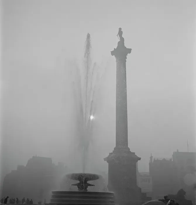 Framed Print : London Fog Framed Print : London Fog