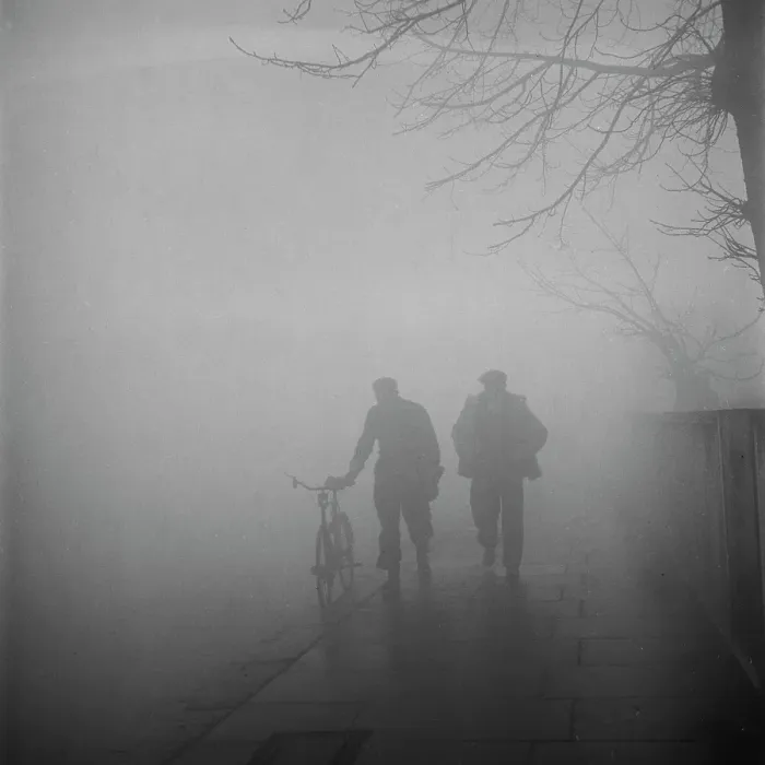 Framed Print : London Fog