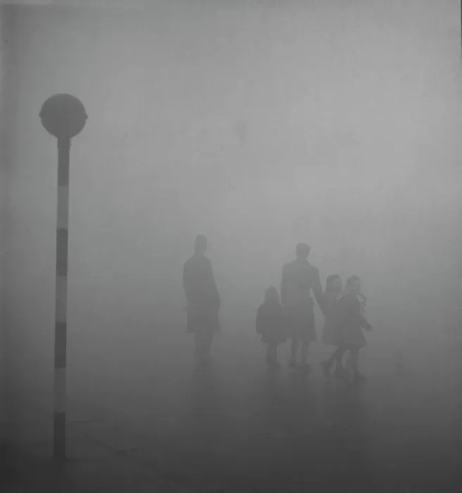 Framed Print : London Fog Framed Print : London Fog