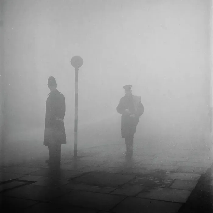 Framed Print : London Fog Framed Print : London Fog