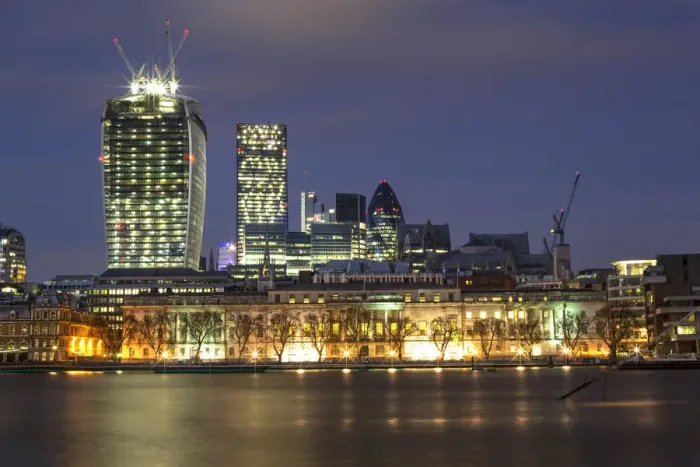Framed Print : London Glow Framed Print : London Glow