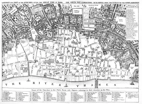 London after the Great Fire