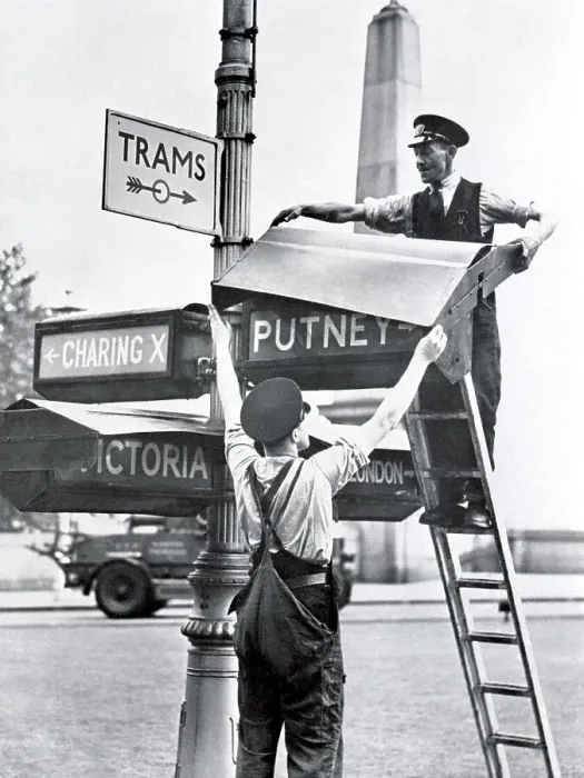 Framed Print : London Municipal Workers Masks Sign Post Framed Print : London Municipal Workers Masks Sign Post
