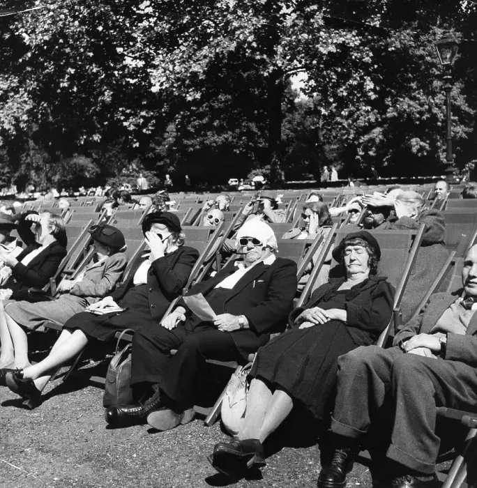 Framed Print : London Sunbathers Framed Print : London Sunbathers