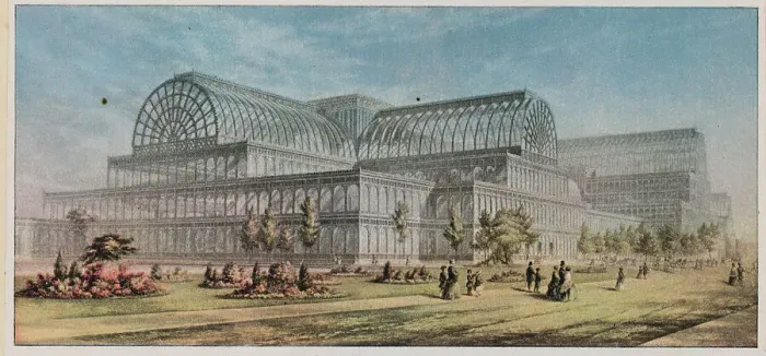 Framed Print : London's Crystal Palace Framed Print : London's Crystal Palace