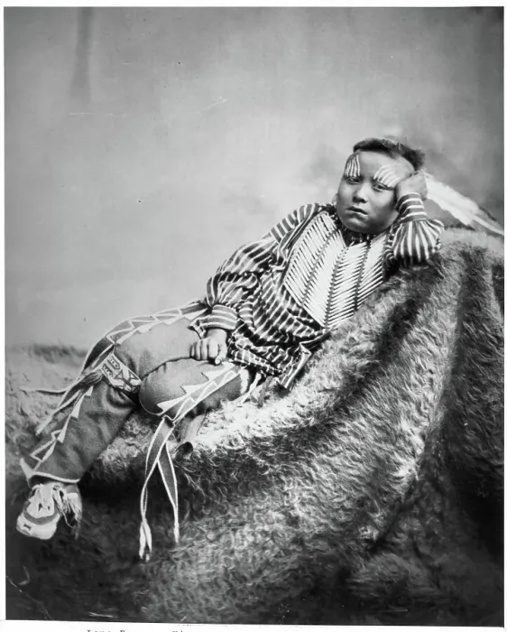 Framed Print : Lone Bear, A Kiowa Framed Print : Lone Bear, A Kiowa