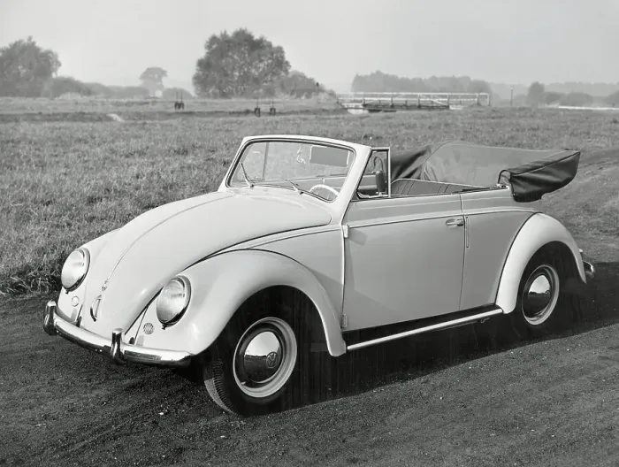 Framed Print : Lone Volkswagen and Field