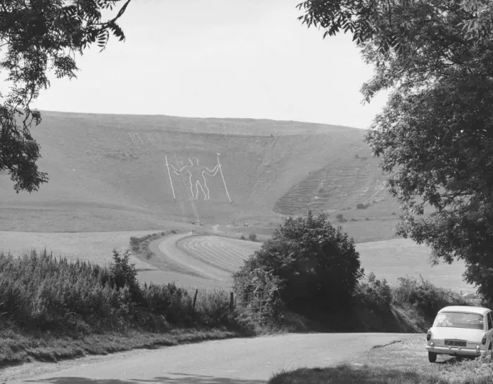 Framed Print : The Long Man Framed Print : The Long Man