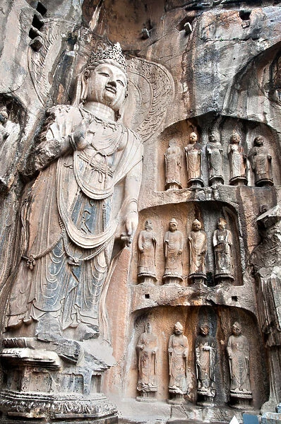 Longmen Grottoes Luoyang Henan China