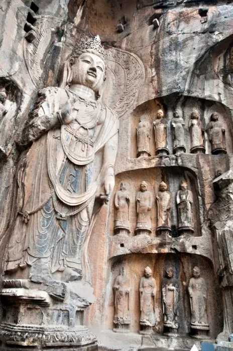 Framed Print : Longmen Grottoes Luoyang Henan China Framed Print : Longmen Grottoes Luoyang Henan China