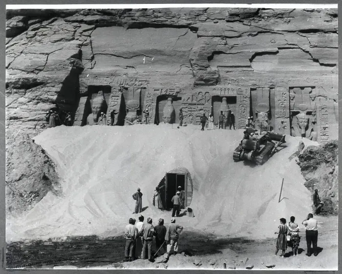Framed Print : Last Look Of Temple Of Queen Nefertari Framed Print : Last Look Of Temple Of Queen Nefertari