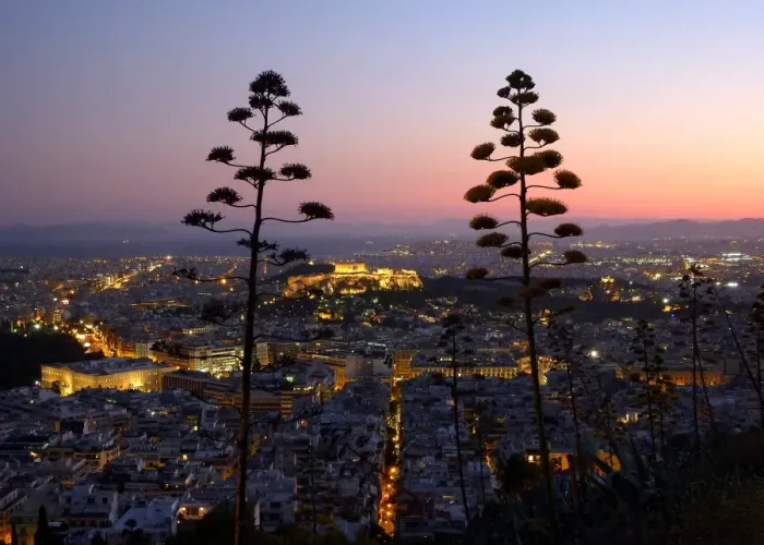 Framed Print : Looking over Athens from Lycabettus hill Framed Print : Looking over Athens from Lycabettus hill