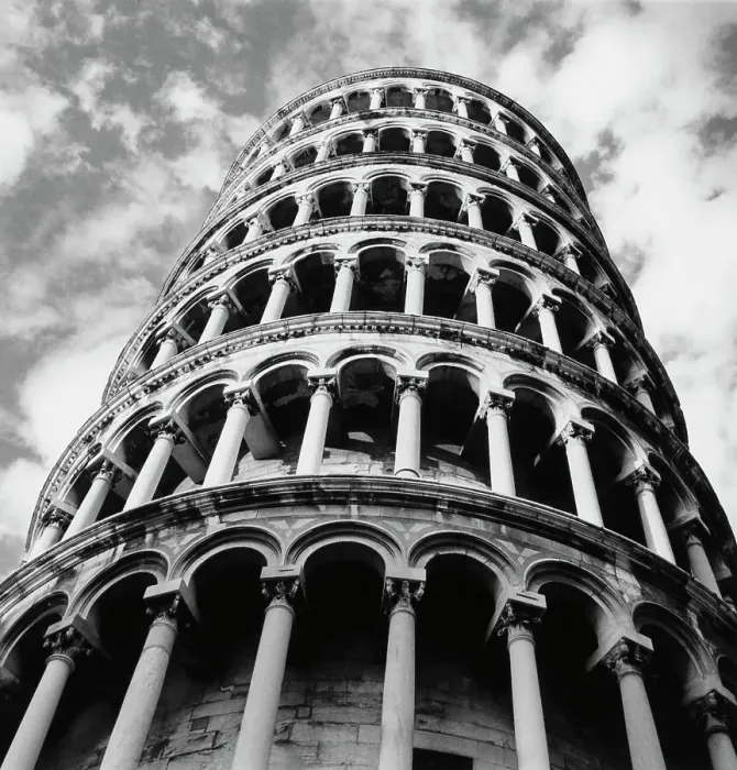 Framed Print : Looking up at Leaning Tower of Pisa Framed Print : Looking up at Leaning Tower of Pisa