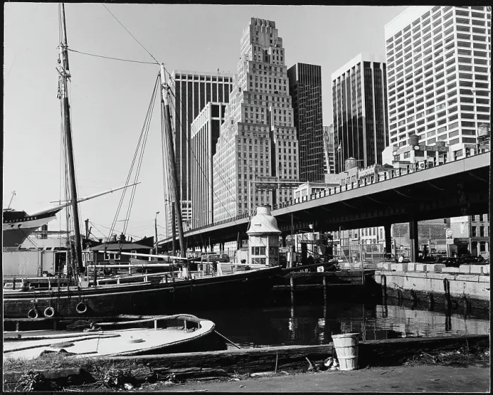 Framed Print : Looking South From Pier 17, South Street Seaport Framed Print : Looking South From Pier 17, South Street Seaport