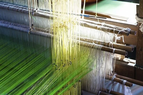 Loom, detail view, India