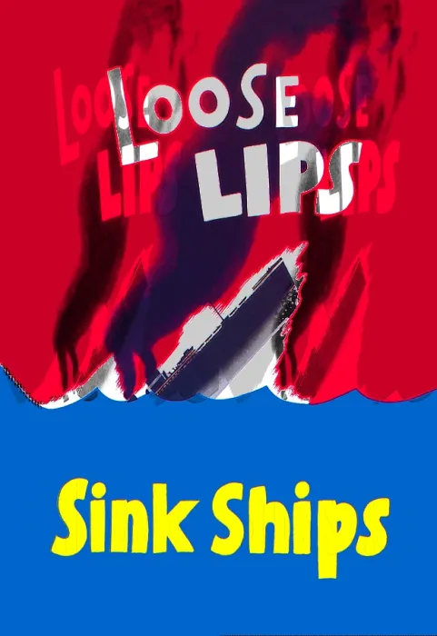 Framed Print : Loose Lips Sink Ships