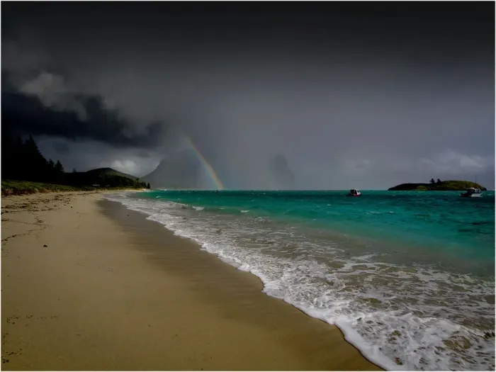 Framed Print : Lord Howe Island, majestic and scenically wonderful, is part of New South Wales, Australia