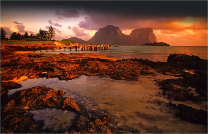 Framed Print : Lord Howe Island, majestic and scenically wonderful, is part of New South Wales, Australia Framed Print : Lord Howe Island, majestic and scenically wonderful, is part of New South Wales, Australia