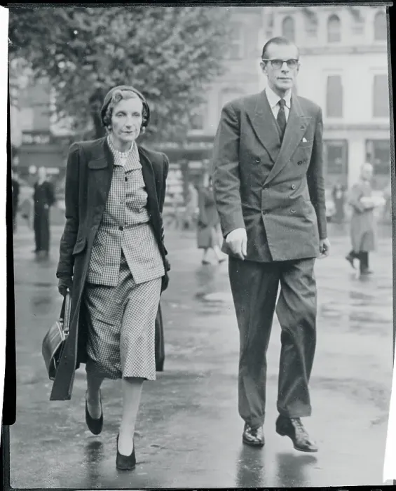 Framed Print : Lord and Lady Vivian Walking Framed Print : Lord and Lady Vivian Walking