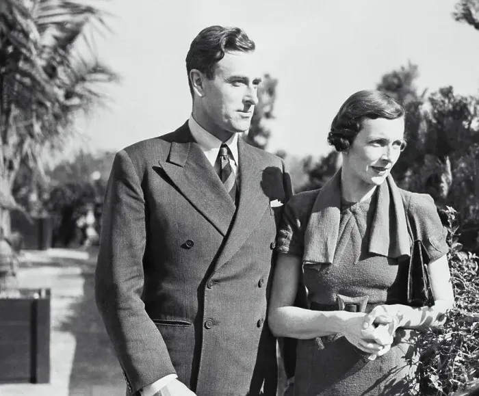 Framed Print : Lord Louis And Lady Mountbatten Framed Print : Lord Louis And Lady Mountbatten
