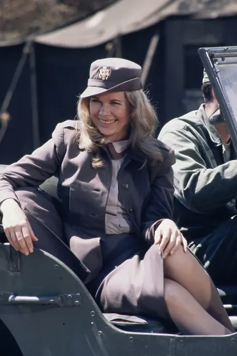 Framed Print : Loretta Swit - M*A*S*H Production Framed Print : Loretta Swit - M*A*S*H Production
