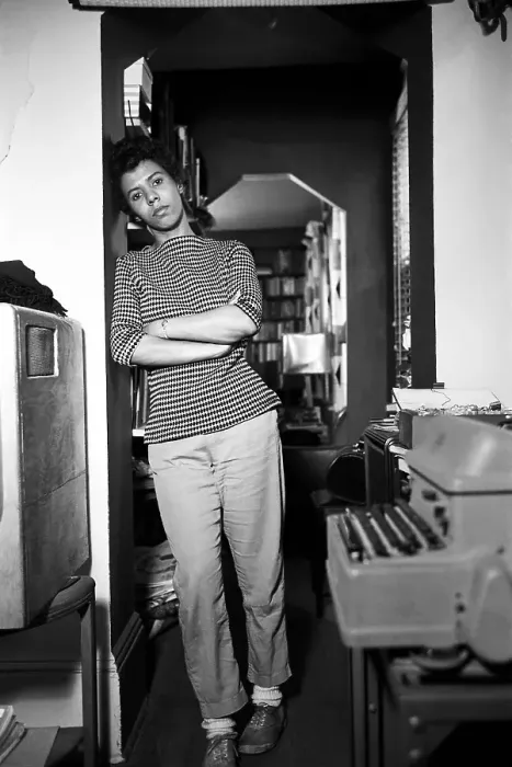 Framed Print : Lorraine Hansberry Portrait Session Framed Print : Lorraine Hansberry Portrait Session