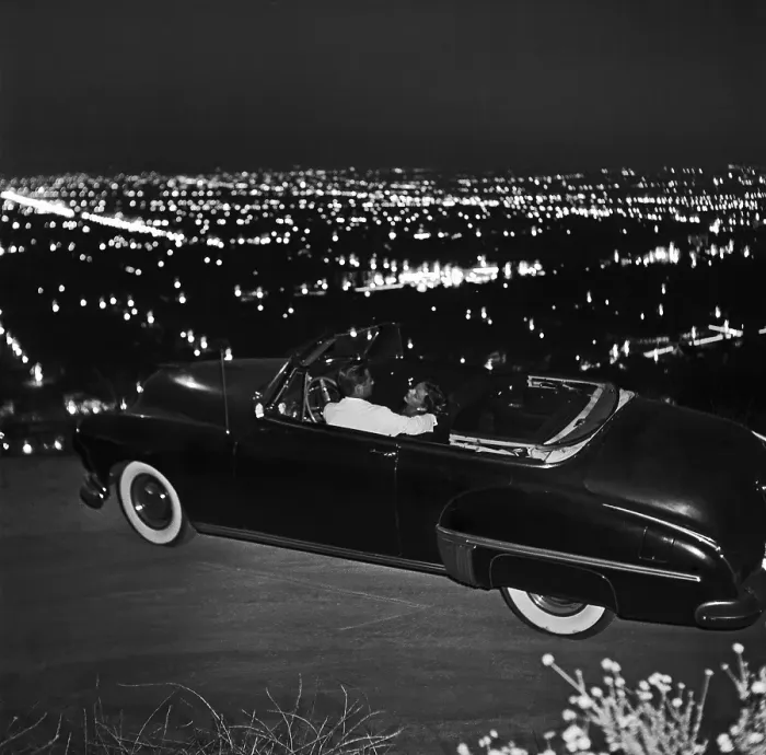 Framed Print : Los Angeles In The 1950's Framed Print : Los Angeles In The 1950's