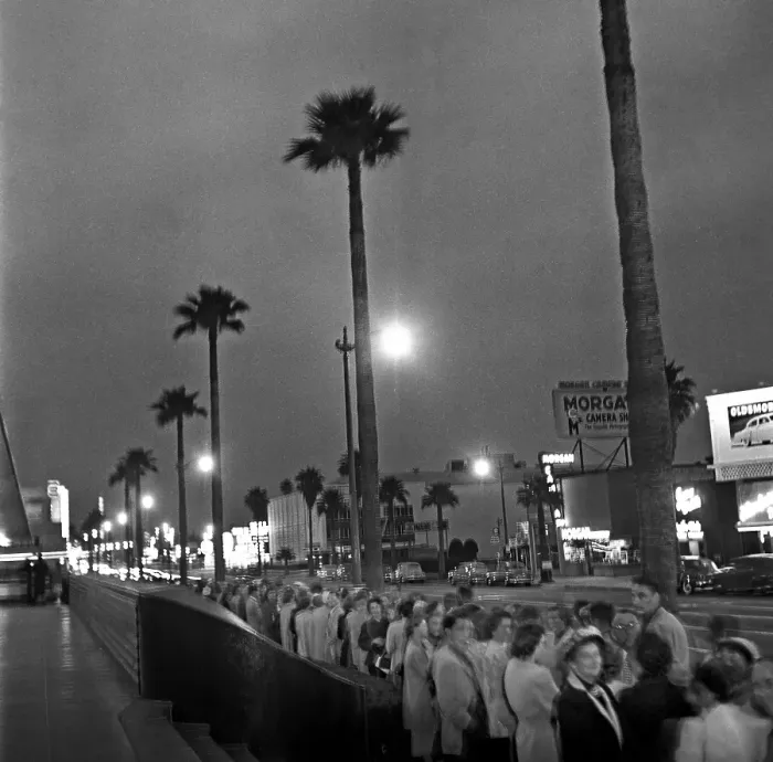 Framed Print : Los Angeles In The 1950's
