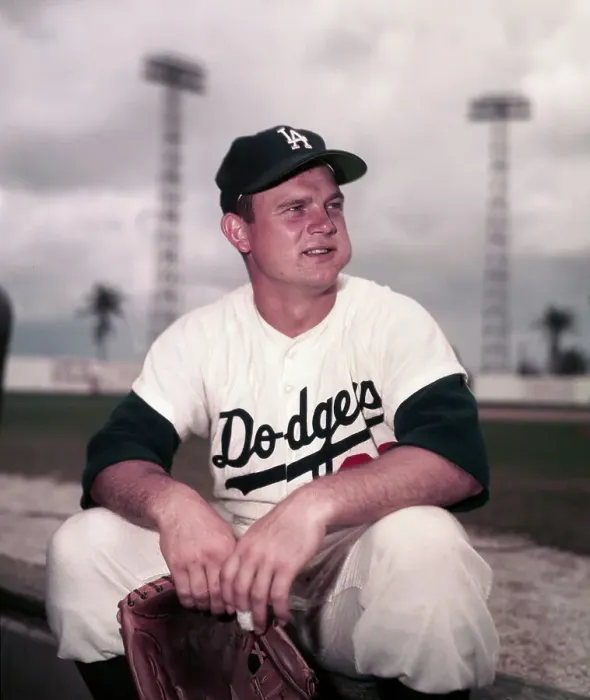 Framed Print : Los Angeles Dodger Don Zimmer