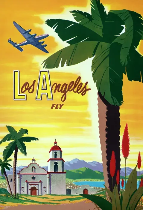 Framed Print : Los Angeles - Fly! Framed Print : Los Angeles - Fly!