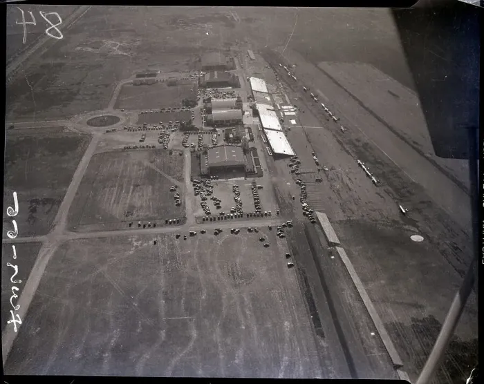 Framed Print : Los Angeles Municipal Airport Framed Print : Los Angeles Municipal Airport
