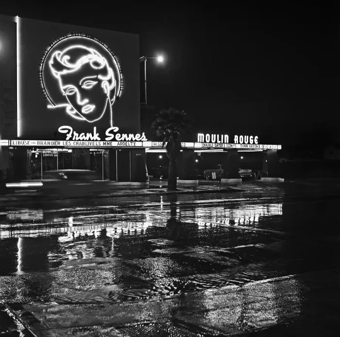 Framed Print : Los Angeles In The Rain Framed Print : Los Angeles In The Rain