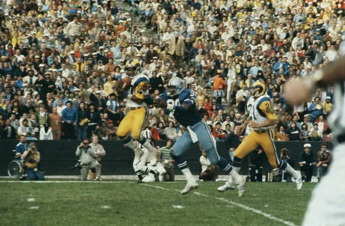 Framed Print : Los Angeles Rams Vs Dallas Cowboys Framed Print : Los Angeles Rams Vs Dallas Cowboys