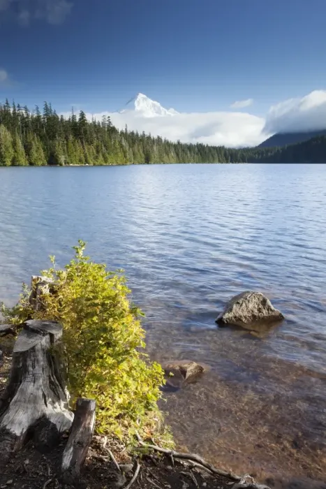 Framed Print : Lost Lake with Mount Hood, Hood River, Oregon, United States Framed Print : Lost Lake with Mount Hood, Hood River, Oregon, United States