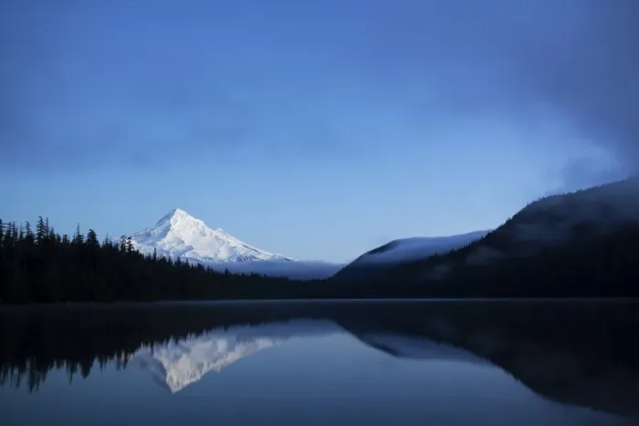Framed Print : Lost Lake with Mount Hood, Hood River, Oregon, United States Framed Print : Lost Lake with Mount Hood, Hood River, Oregon, United States