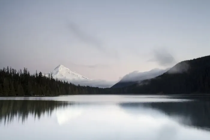 Framed Print : Lost Lake with Mount Hood, Hood River, Oregon, United States Framed Print : Lost Lake with Mount Hood, Hood River, Oregon, United States