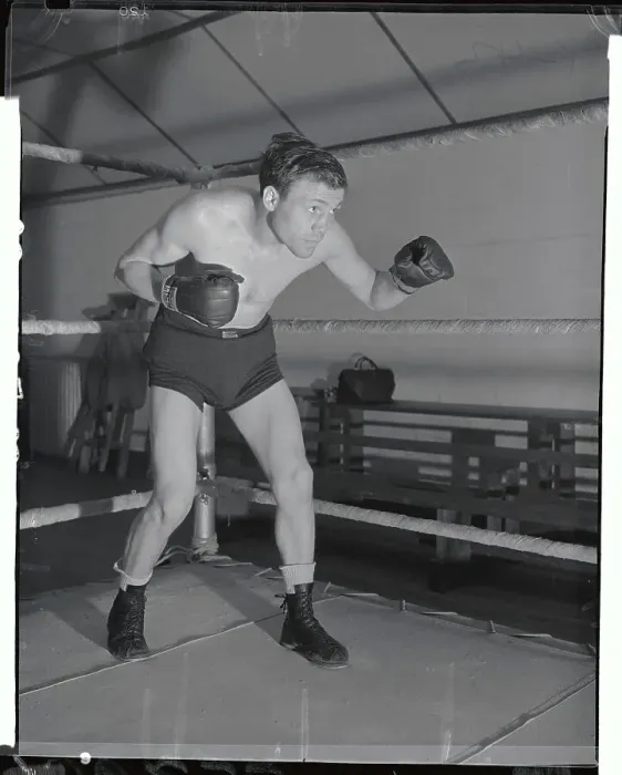 Framed Print : Lou Ambers Posing for Camera Framed Print : Lou Ambers Posing for Camera